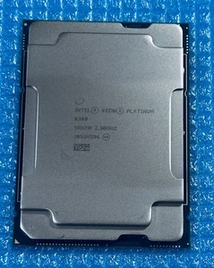 Intel Xeon Platinum 8380 CPU Socket LGA4189 Intel SRKHR 2,3Ghz 40-Core 80Thread - Zdjęcie 1 z 2