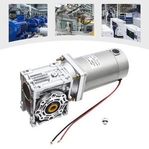 DC Gear Motor 12V High Torque Reducer Gear Motor Worm Gear Reducer Gearbox - Picture 1 of 15