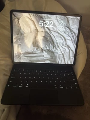 Ipad pro 12.9 (5th gen) 128gb space grey bundles + keyboard + scrn protector - Image 1 of 3
