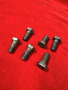 1941-1962 Chevrolet 216 235 261 Flywheel To Crankshaft Bolts 1947 1948 1954 1958 - Picture 1 of 5