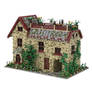 Compatible Modular Building A House With An Attic and Interior 4550 Pieces - Picture 1 of 5