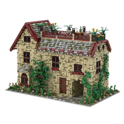 Compatible Modular Building A House With An Attic and Interior 4550 Pieces - Image 1 of 4