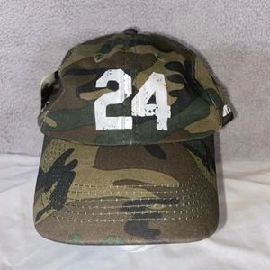 Vtg MLB Grady Sizemore Wounded Warrior Project Baseball Cap Cleveland Indians - Picture 1 of 8