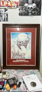Póster anual del Festival del Renacimiento de Texas 1982 octavo firmado por Musgraves reales - Imagen 1 de 6