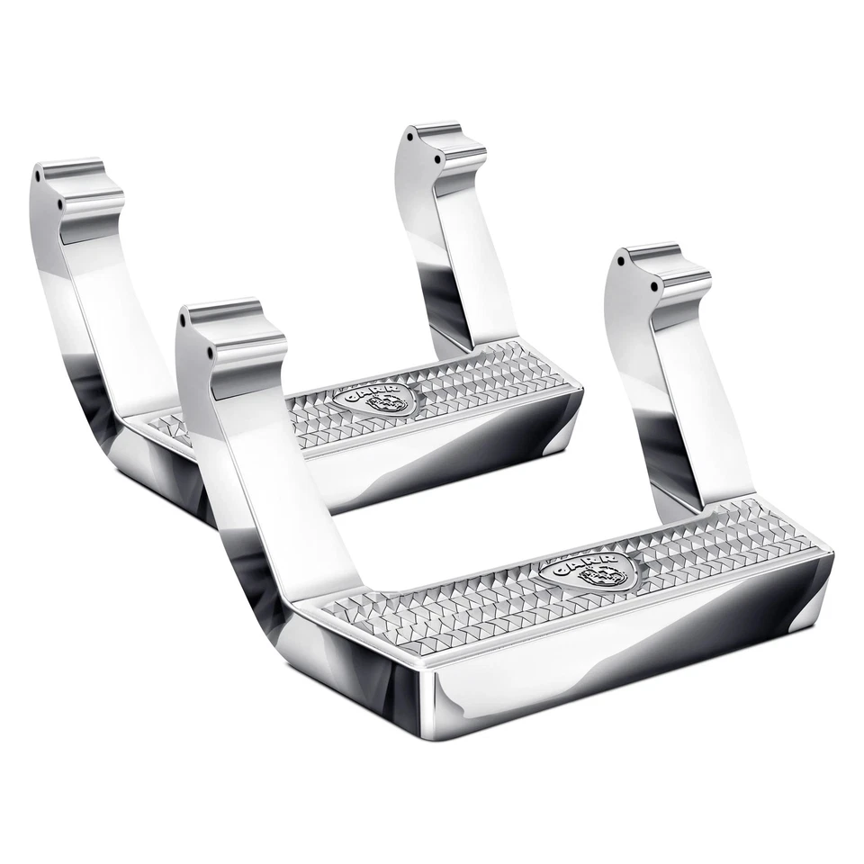 For Dodge Ram 1500 1994-2008 CARR 114032 LD Polished Hoop Steps - Image 1 of 2