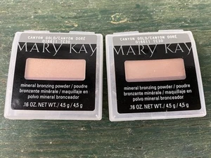 Lot 2 Mary Kay Canyon Gold Mineral Bronzing Powder New Old Stock #016611 - Bild 1 von 4