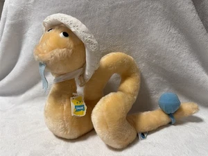 VINTAGE 1984 DAKIN BABY KLAPPERSCHLANGE PLÜSCH MIT KLAPPERSCHWANZ "PLÜSCH DES JAHRES" - Bild 1 von 12