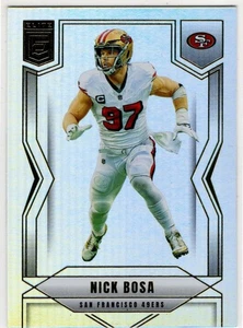 2025 Panini Donruss Elite Football Nick Bosa No. 93 San Francisco 49ers - Bild 1 von 2