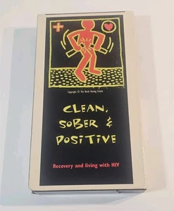 Keith Haring Clean SOBER & Positive VHS  Rare  - Picture 1 of 5