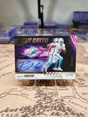 2024 Panini Luminance - Light Speed Ink Raheem Mostert #LSI-RMT /100 (AU) - Image 1 of 4