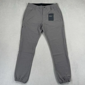 BYLT Pants Mens 32 Gray Kinetic Jogger Tapered Lightweight Stretch Casual NWT - Picture 1 of 11