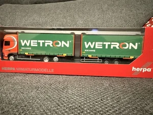 Herpa 312912 DAF XF Euro 6 SSC Volumen-HZ Wetron NL 1:87 - Foto 1 di 1