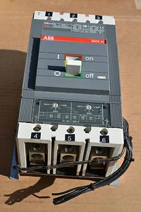 ABB BREAKER S5N SACE S5 SACES5 S5N300TDDAS8 300 AMP A 300A 300AMP 3P 3 POLE - Picture 1 of 6