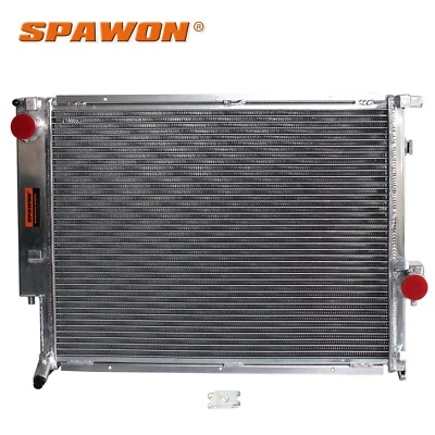 SPAWON 2 Row Radiator For BMW 3 5 7 Series 6cyl 2.0L Z3 E36 M3 E30 E32 92-00 MT - image 1 of 4
