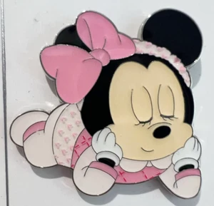 Baby Minnie Mouse Sleeping Shanghai Disneyland SHDR Disney Pin L02 - Bild 1 von 2