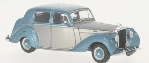 Whitebox 208830 Bentley Mkvi 1950 Argento/Blu 1/43rd Scala Modello IN Custodia - Immagine 1 di 3