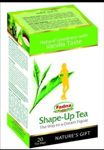 Fadna Shape-Up Tea Natural Pure Fat Burn Slim Weight Loss Herbal Tea 20 tea bags