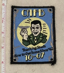 USAF 10-07 Klasse Patch Columbus AFB 2000er Makin Nieten - Bild 1 von 2