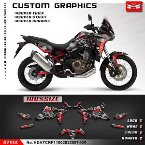 Adhesivo Adhesivo Calcomanías Moto para Africa Twin CRF1100L 2020 2021 2022 2023 - Imagen 1 de 9
