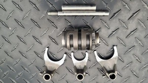 Honda CR125 2001 transmisión conjunto de horquilla de cambio CR 125R 125 R CR125R - Imagen 1 de 3