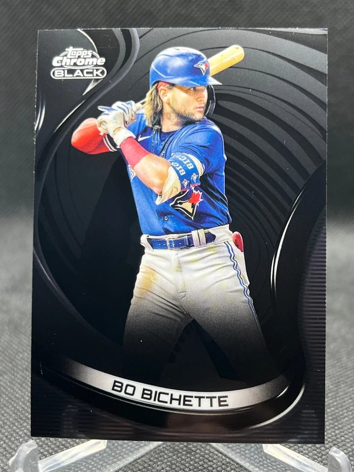 BO BICHETTE 2022 Topps CHROME BLACK TORONTO BLUE JAYS #7 - Image 1 of 1