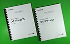 Owners Manual for Fujifilm  X-Pro3 Digital Camera 340 Pages W/Clear Covers!