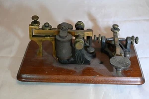 J.H. Bunnell KOB Camelback Telegraph Practice Set - Photo 1/3