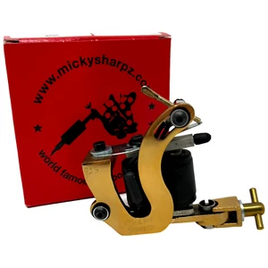 INKgrafiX® - Máquina Micky Sharpz 006B sombreador de artilugios de bronce - Estudio - DE - Imagen 1 de 2