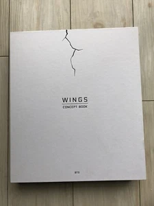 BTS WINGS CONCEPT BOOK +2 PAPER FRAME No Lenticular Card - Picture 1 of 12