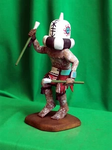 Bambola Hopi Kachina - Aya, il sonaglio Kachina di Philbert Poleyestewa - Bellissima! - Foto 1 di 8