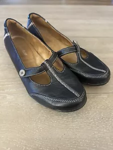 Naturalizer Low Pumps Womens 6M Black Slip On Shoes Heels Comfort Flats Casual - Picture 1 of 9