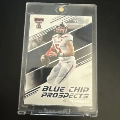 Patrick Mahomes Prestige Blue Chip Prospects 2017  Foto 1 de 2