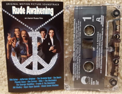 Rude Awakening Original Motion Picture Soundtrack Cassette Tape Aaron Russo Film - Image 1 of 4
