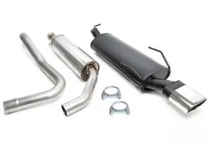 Sistema de escape deportivo 1x70x140 mm adecuado para Saab 9-3 Coupe + Cabriolet tipo YS3D 2.0T - Imagen 1 de 1