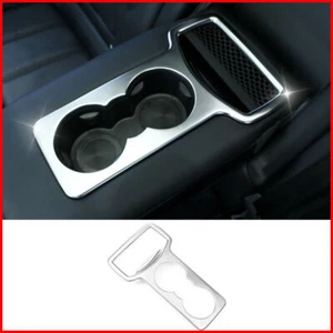 For Land Rover Range Sport 2014-2017 Chrome Interior Rear Water Cup Cover Trim - Picture 1 of 10