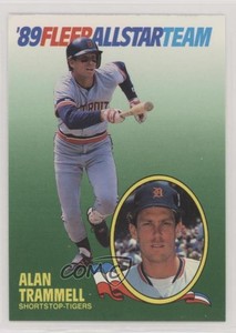 1989 Fleer All Star Team Alan Trammell #11 HOF