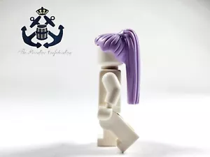 LEGO Minifigure Capelli Lavanda Donna Coda di Pony Lunga Destra 17347 Disney Karina - Foto 1 di 2