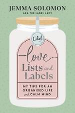 Love, Lists and Labels by Jemma Solomon Hardcover Book