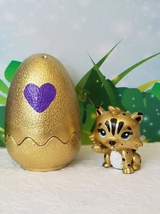 Hatchimals Colleggtibles - REPAINT Golden Kittycan Lynx w/hatchable golden egg - Picture 1 of 3