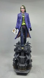 HUGE 1/10 12in Resin Statue Figure Dark Knight Joker Classic Style Heath Ledger - Picture 1 of 9