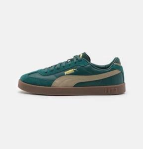Herren Puma Club Classic Turnschuhe alle UK-Größen grün Leder Wildleder neu im Karton PC2EGOG - Bild 1 von 17