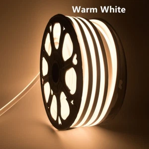 110V LED Neon Rope Light Strip Commercial Sign Building Garden Decor Waterproof - Picture 1 of 72