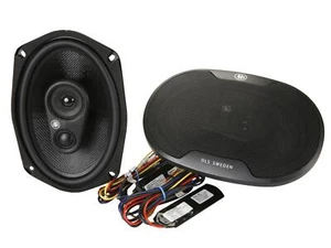DLS M369 oval 6x9 3-Wege Koaxial Lautsprecher Set 250 Watt - 1 Paar - Bild 1 von 6