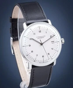 Junghans Max Bill 027/4700.02 Automatic Men's Watch SAPPHIRE Silver Dial - Picture 1 of 3