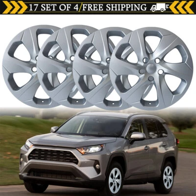 Hubcap for Toyota Rav4 2019-2024 New Genuine OEM Factory 17-in Wheel Cover 61186 - Image 1 of 4
