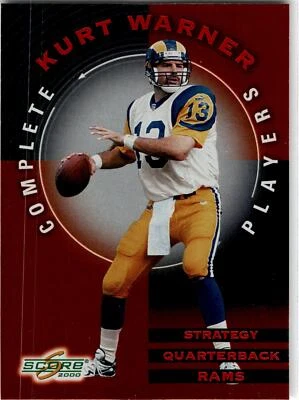 2000 Score #CP 12 Kurt Warner Complete Players - Image 1 of 2