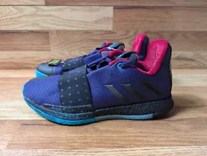 Adidas Harden Vol. 3 Drew League Men's Size 7 Basketball Glow In The Dark B42005 - Picture 1 of 7