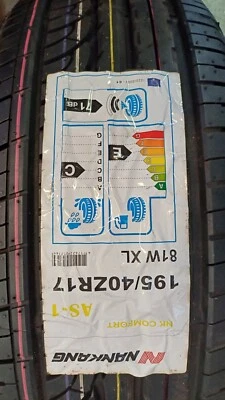 Nankang AS-1 NK Comfort 195/40 ZR17 81W XL - Bild 1 von 3
