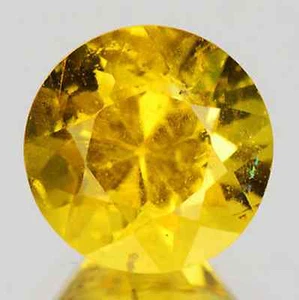 1,54 ct natürlicher Rundschliff hell goldgelb VVS/VS Heliodor (Brasilien) - Bild 1 von 7