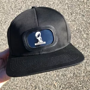 New Light-Up Alien Sightings Black Snapback Hat - Adjustable Size - Picture 1 of 9